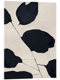 Acrylglasbild Kräftige Blätter