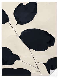 Wandsticker Kräftige Blätter