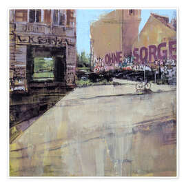 Wandbild Potsdamer Stadtansicht – Ohne Sorge - Eduard Warkentin