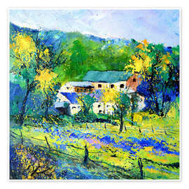 Poster Voller Sommer - Pol Ledent