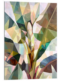 Gallery Print Geometrischer Bananenbaum