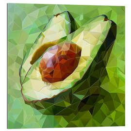 Gallery Print Geometrische Avocado