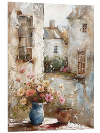 Hartschaumbild Duft der Provence