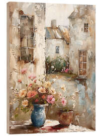 Holzbild Duft der Provence