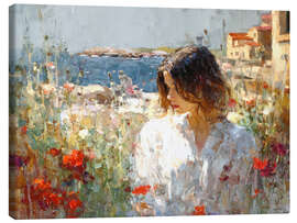 Leinwandbild Sommergedanken