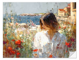 Wandsticker Sommergedanken