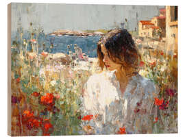 Holzbild Sommergedanken