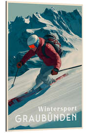 Alubild Wintersport Graubünden