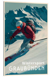 Gallery Print Wintersport Graubünden
