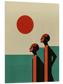 Hartschaumbild Turn around age