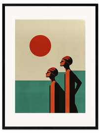 Gerahmter Kunstdruck Turn around age