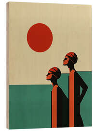 Holzbild Turn around age