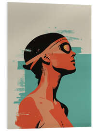 Gallery Print Hervorragender Schwimmer