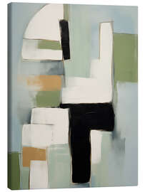 Leinwandbild Moderne Blockstudie III