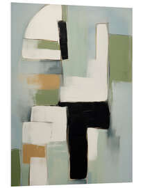 Hartschaumbild Moderne Blockstudie III