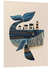 Hartschaumbild Ocean Village