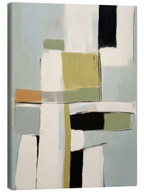 Leinwandbild Moderne Blockstudie II