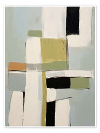 Poster Moderne Blockstudie II