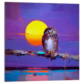 Gallery Print Schlafende Eule