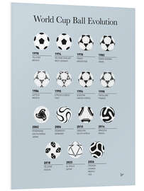 Hartschaumbild World Cup Ball Evolution