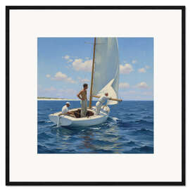 Gerahmter Kunstdruck Sonniger Tag