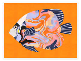 Wandbild Kaiserfisch - EL BUEN LIMÓN