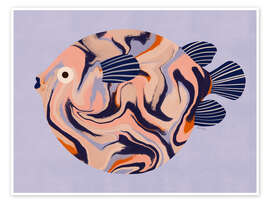 Wandbild Kugelfisch - EL BUEN LIMÓN