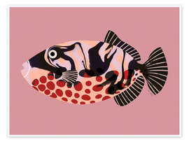 Wandbild Drückerfisch - EL BUEN LIMÓN