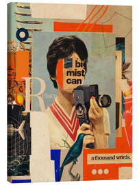 Leinwandbild A thousand words for your return - Frank Moth