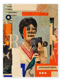 Wandbild A thousand words for your return - Frank Moth