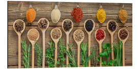 Alubild Exotische Gewürzmischung mit frischen Kräutern - Thomas Klee