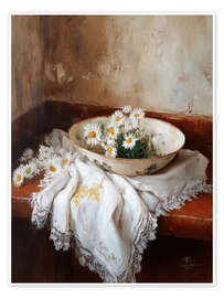 Wandbild Kamillen-Requiem - DejaReve