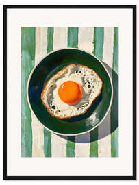 Gerahmter Kunstdruck Sonntagsfrühstück