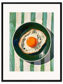 Gerahmter Kunstdruck Sonntagsfrühstück