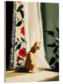 Holzbild Sonnige Morgen