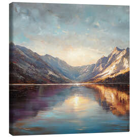 Leinwandbild Magie der Spiegelung