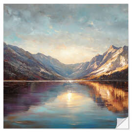 Wandsticker Magie der Spiegelung - artill