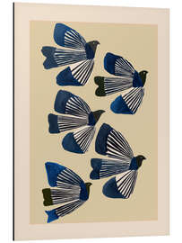 Magnettafel Vögel im Flug