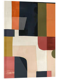 Acrylglasbild Stille Geometrie