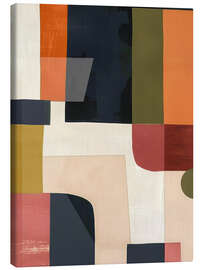 Leinwandbild Stille Geometrie