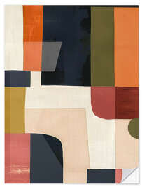 Wandsticker Stille Geometrie