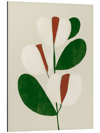 Alubild Minimale Blüte II