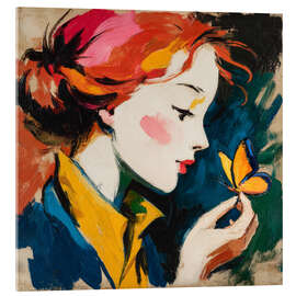 Acrylglasbild Ich werde kommen wie ein Schmetterling - DejaReve