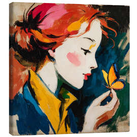 Leinwandbild Ich werde kommen wie ein Schmetterling - DejaReve