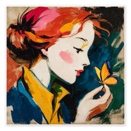 Poster Ich werde kommen wie ein Schmetterling - DejaReve