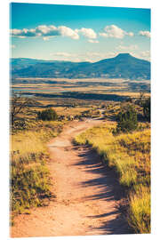 Acrylglasbild Rio Chama Valley in New Mexico