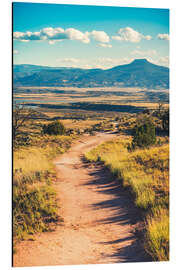 Aluminium print Rio Chama Valley in New Mexico - Chiara Salvadori