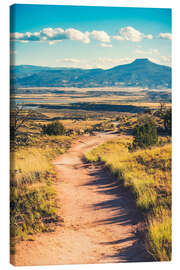 Leinwandbild Rio Chama Valley in New Mexico