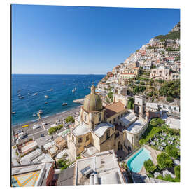 Alubild Positano, Italien