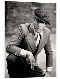 Hartschaumbild Robert Redford, Der Clou, 1973